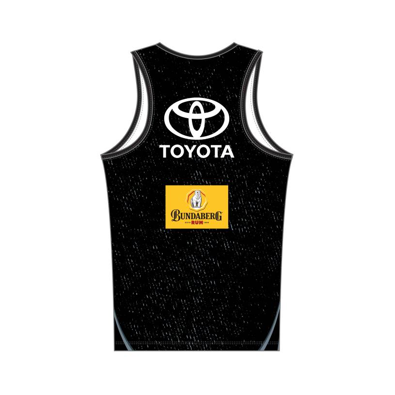 2021 Mens Black Training Singlet1
