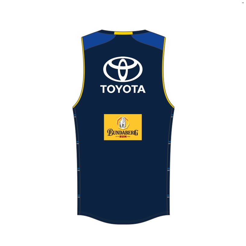 2021 Mens Training Singlet - Navy1