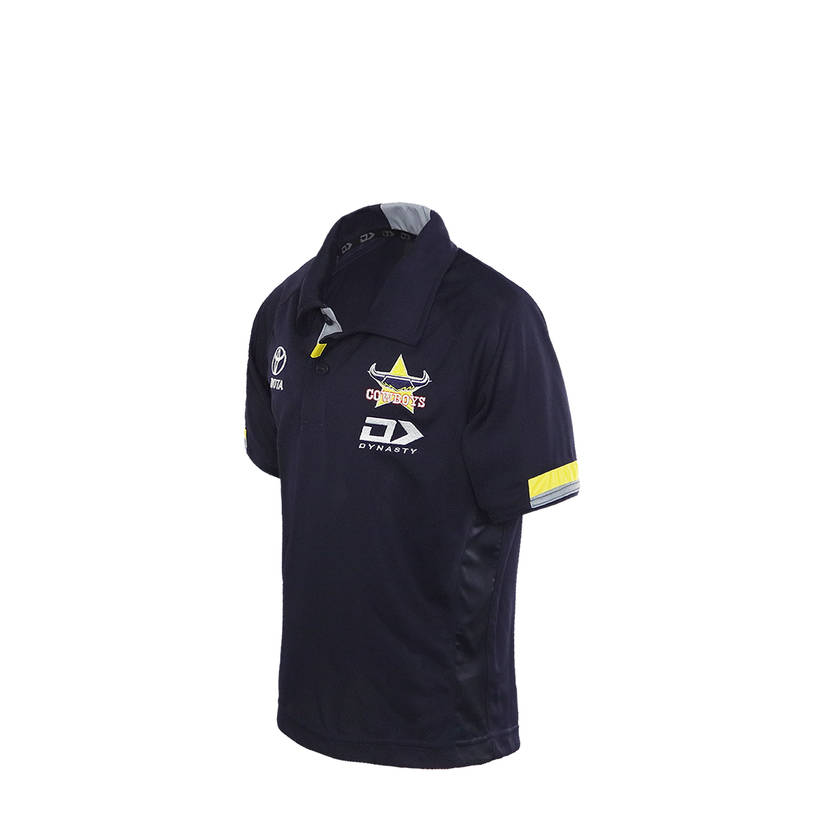 2021 Kids Media Polo - Navy1