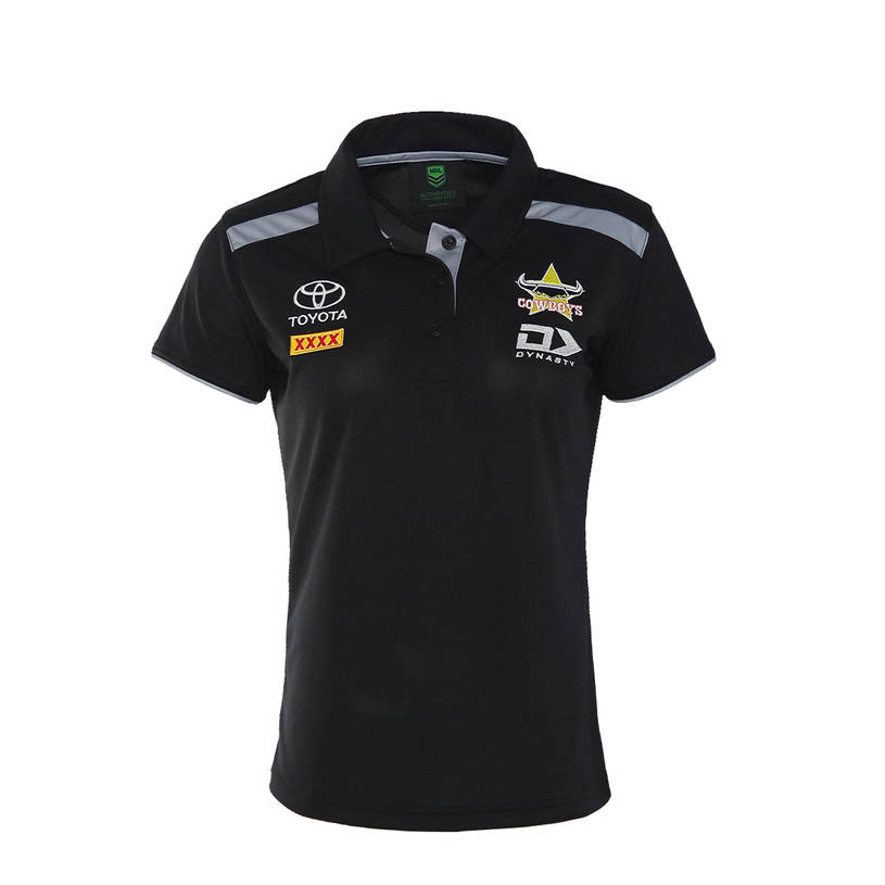 2021 Ladies Black Polo0