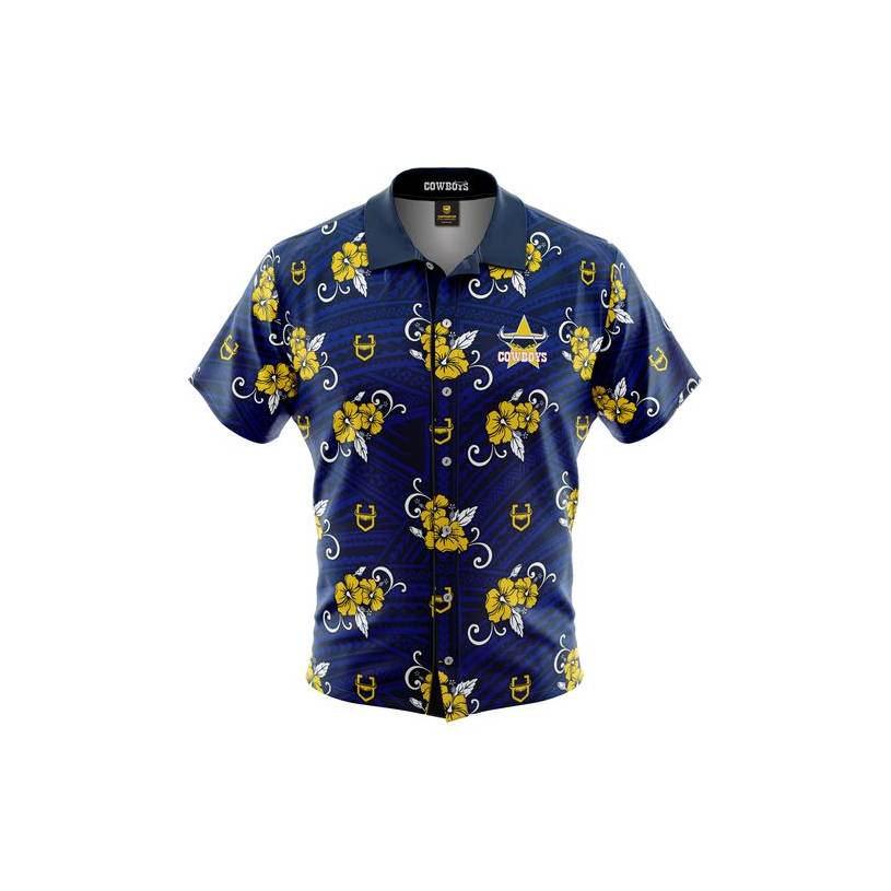 Mens Hawaiian Tribal Shirt0