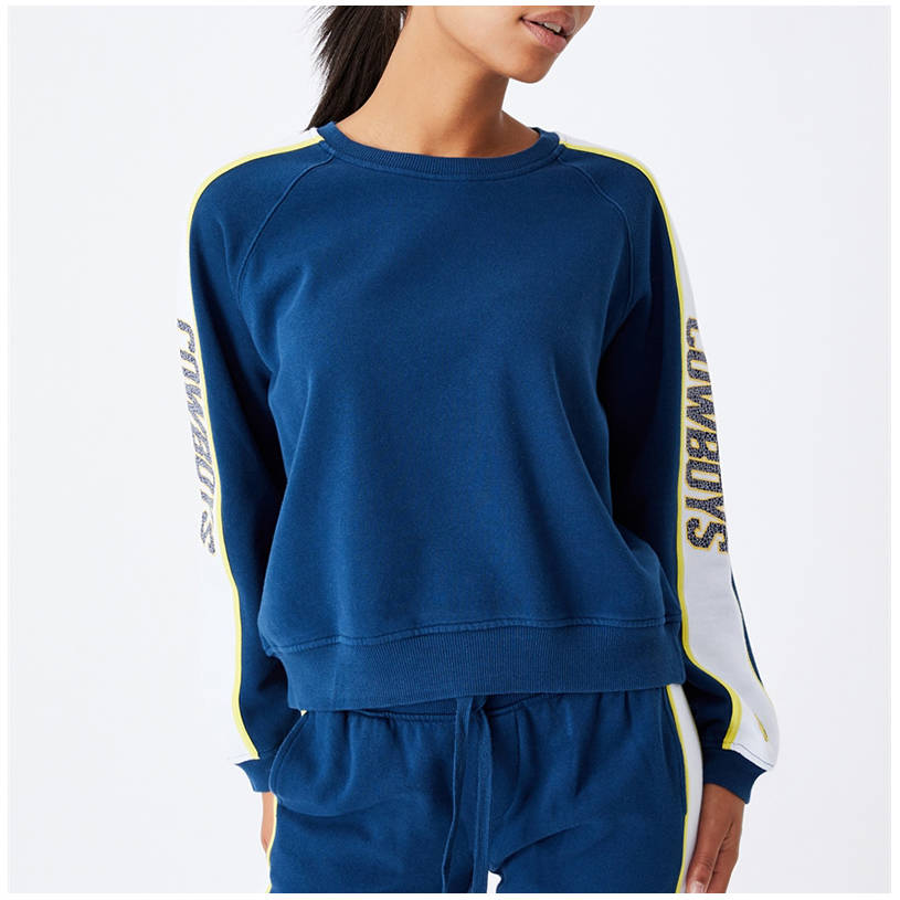 Womens Cotton On Colour Block Crew0