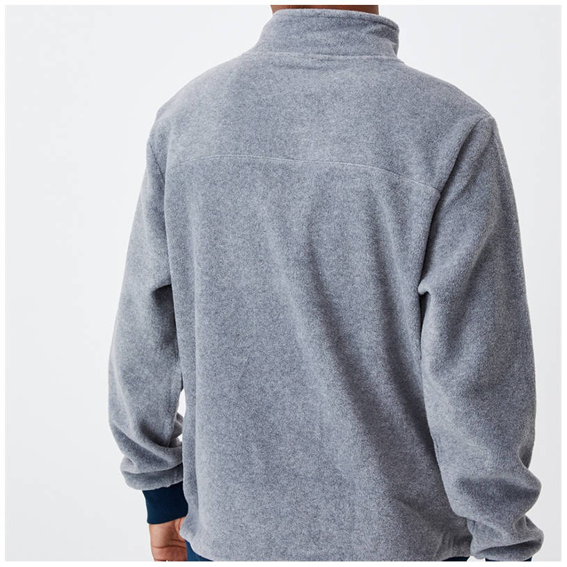 Mens Cotton On Textured 1/4 Zip Jumper2