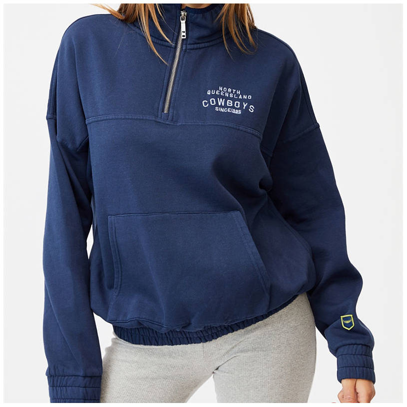 Womens Cotton On Fleece 1/4 Zip Jumper2