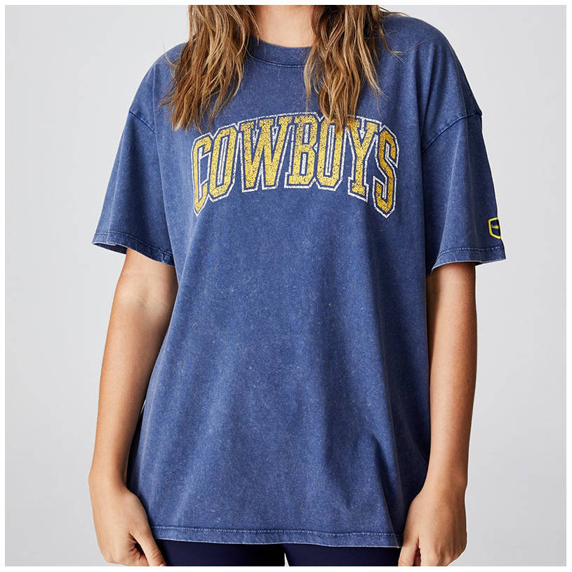 Ladies Cotton On Collegiate Tee0