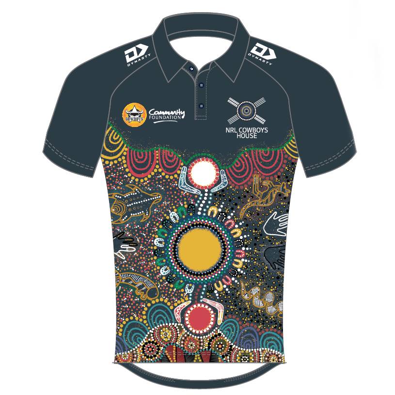 2021 NRL Cowboys House Polo0