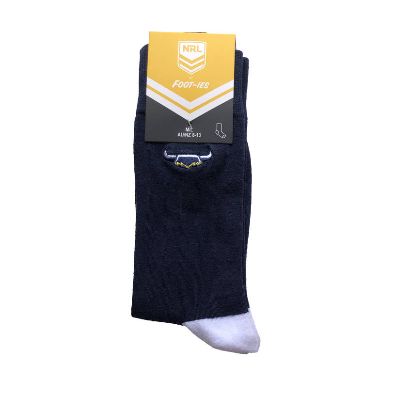 Embroidered Logo Socks - M/L 8-130