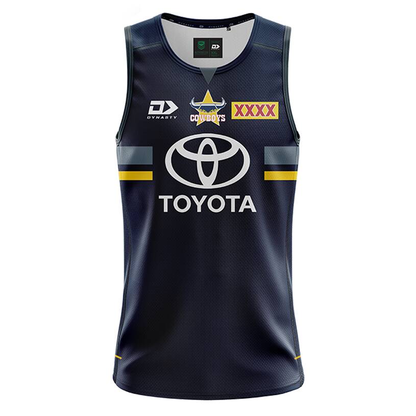 2022 Mens Training Singlet – Navy0