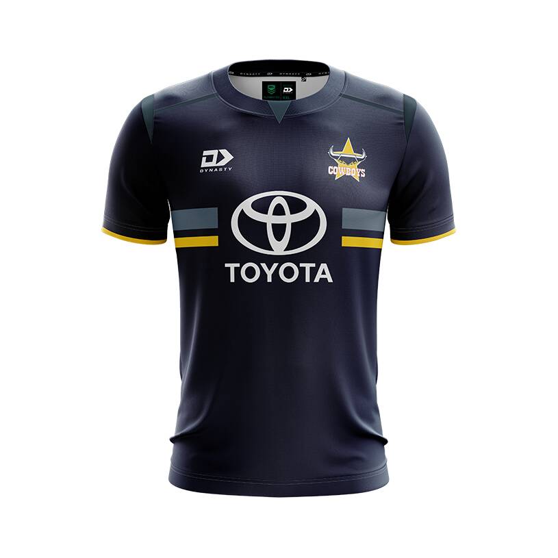 Details about   North Queensland Cowboys 2019 Mid Grey Training Shirt Sizes S-5XL BNWT 