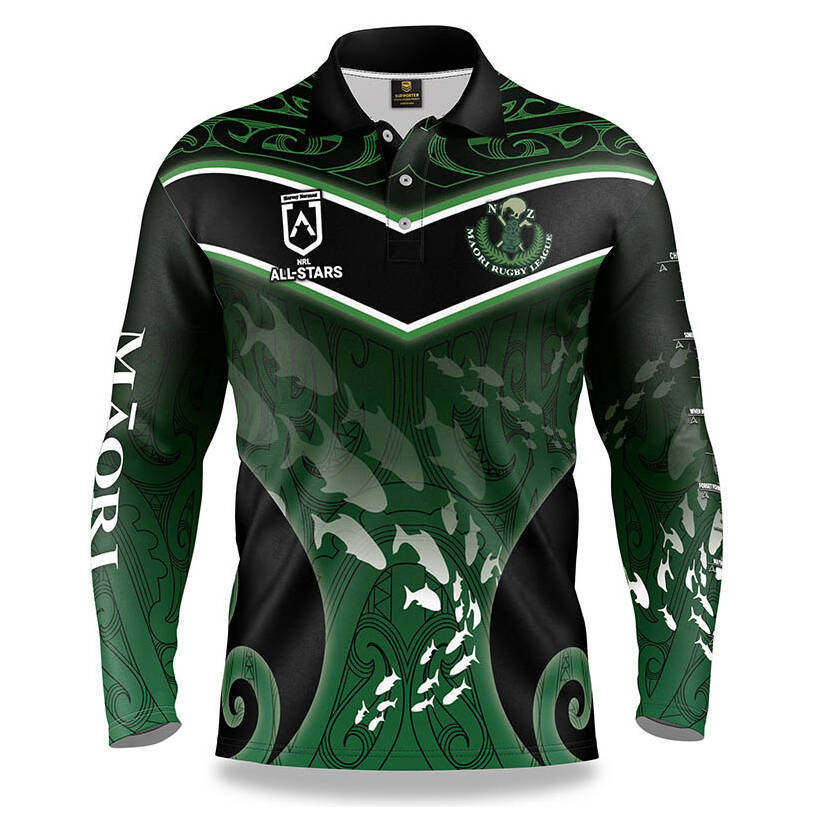 All Stars Maori Fishing Shirt - Adult0