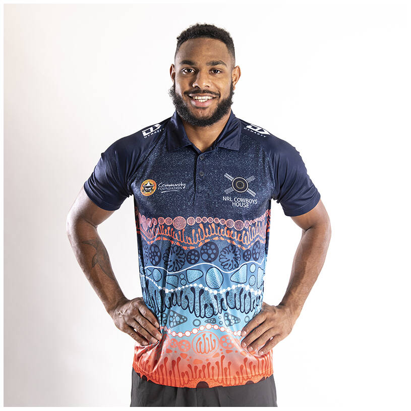 2022 Kids NRL Cowboys House Polo2