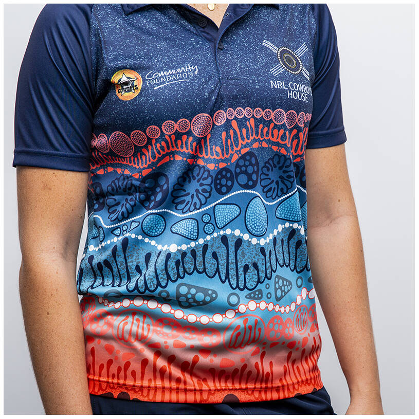 2022 Womens NRL Cowboys House Polo4