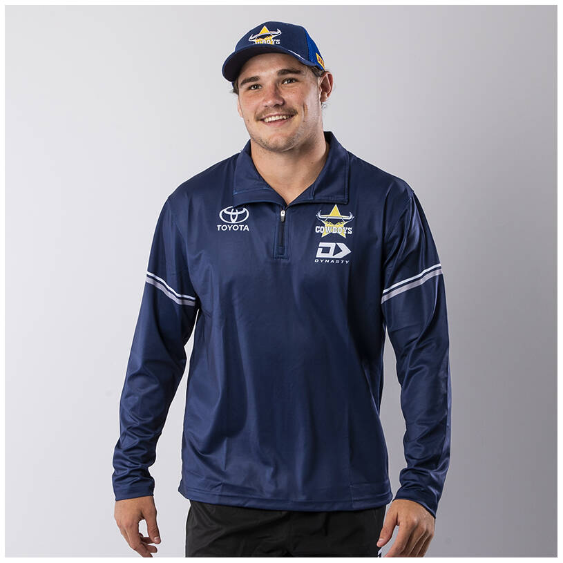 2023 NRL Men's Qtr Zip Training Tee3