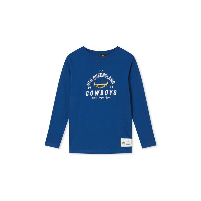 Kids Cotton On Large Logo L/S Tee0