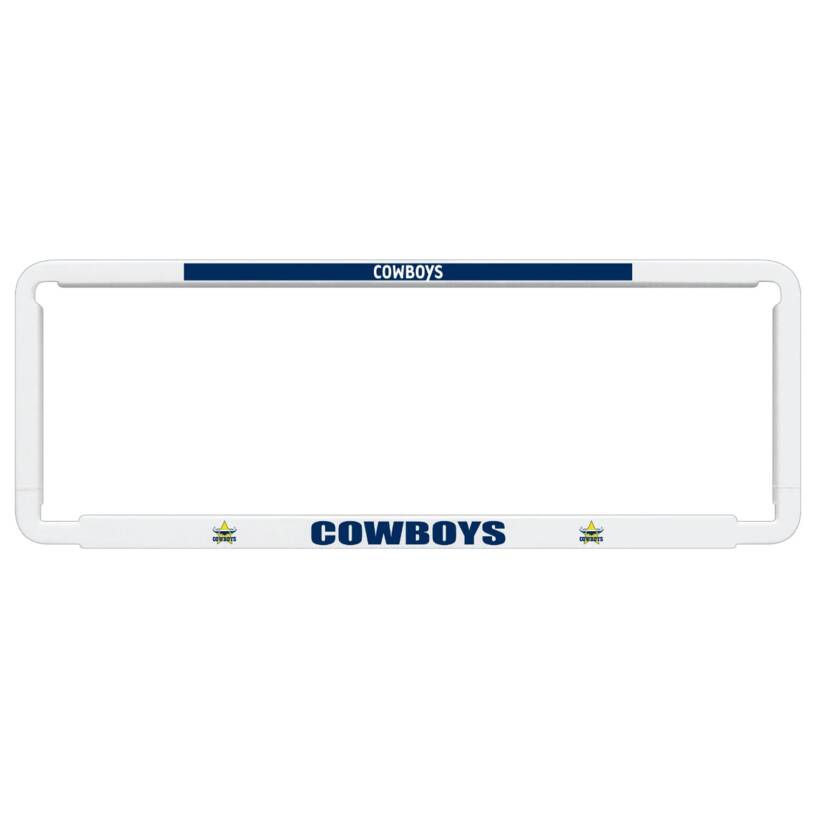 Cowboys Number Plate Frame0