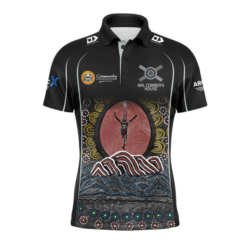 2023 NRL Cowboys House Women's Polo0