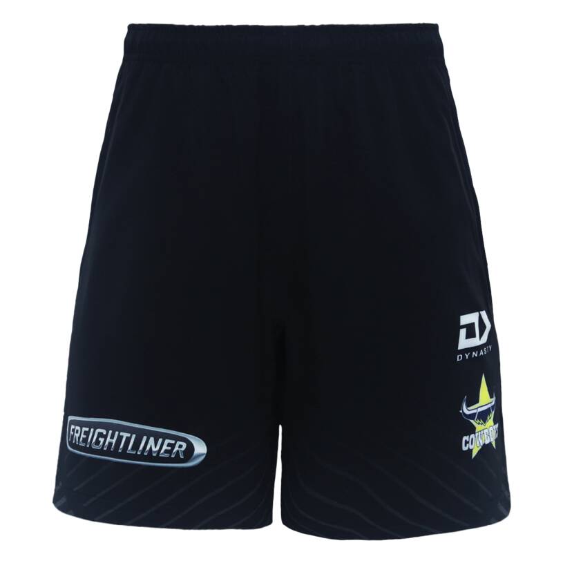 2024 Kids NRL Gym Short - Black0