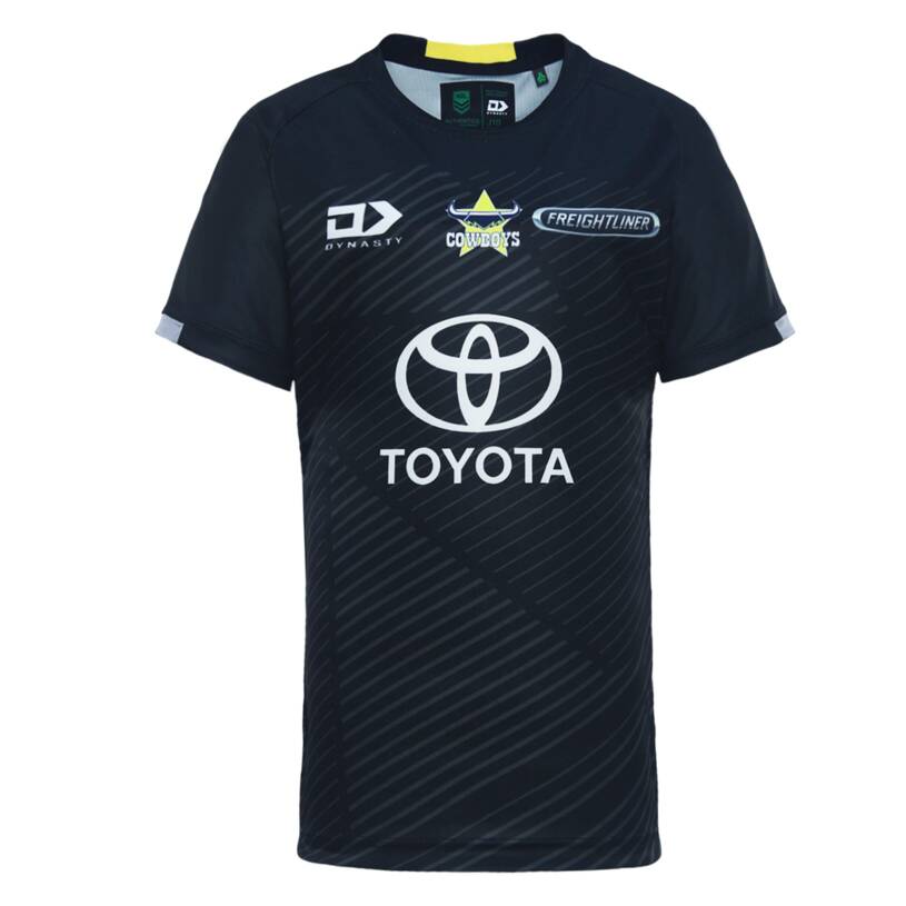 2024 Kids NRL Training Tee - Black