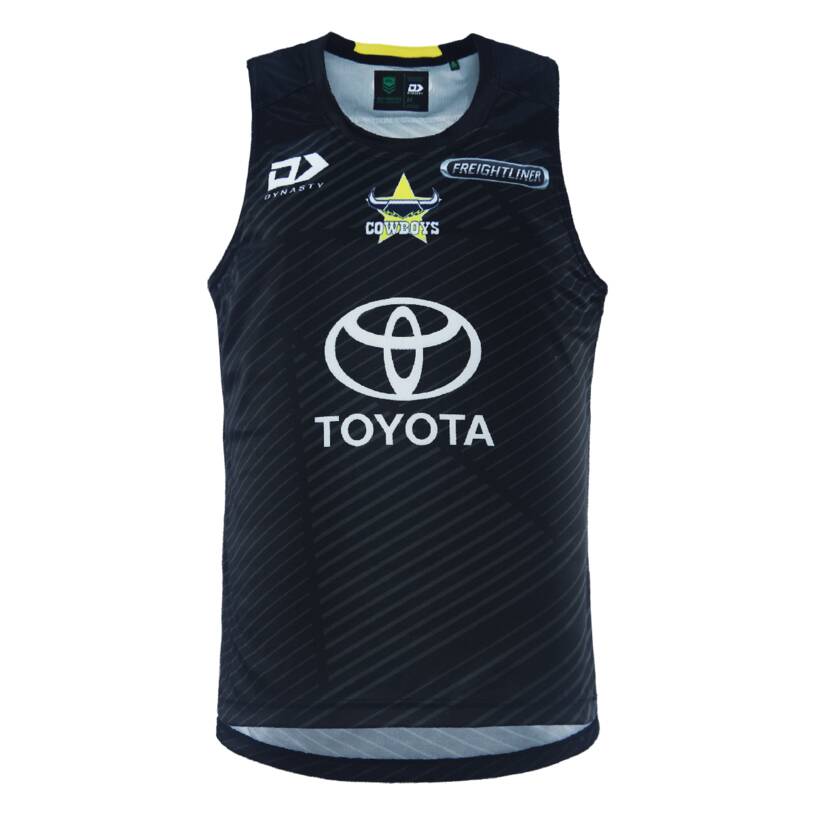 2024 Men's NRL Training Singlet - Black0