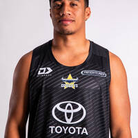 2024 Men's NRL Training Singlet - Black2