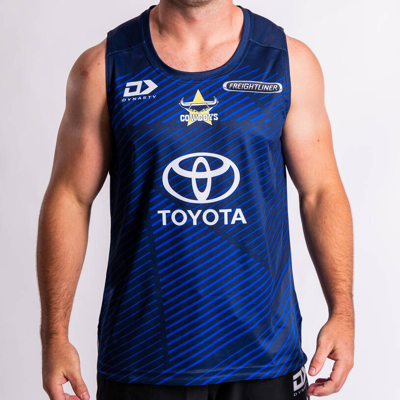 2024 Men’s NRL Training Singlet – Navy1