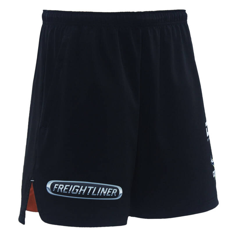 2024 Men's Gym Short - Black & Rust2