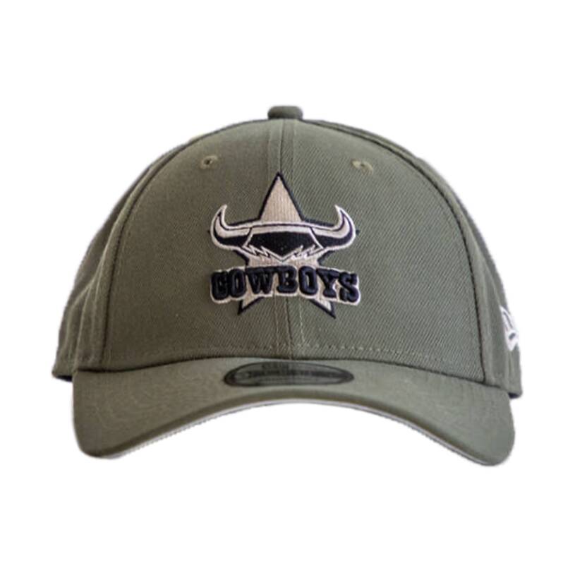 Cowboys New Era 9FORTY Snapback Olive Cap0