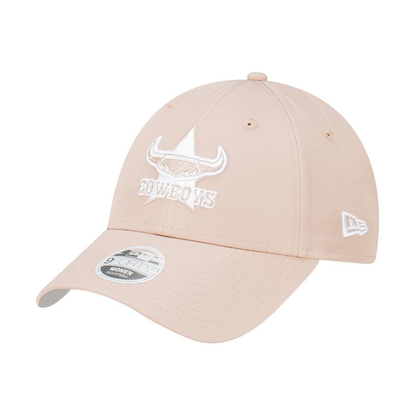 Cowboys New Era 9FORTY Womens Oatmeal Cap0