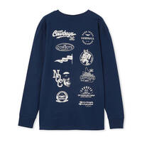 Mens Multi Badge Long Sleeve Tee1