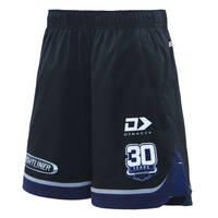2025 Kids NRL Gym Shorts - Black1