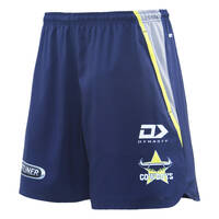 2025 Mens Gym Shorts - Navy & Yellow1