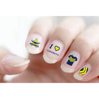 Cowboys Nail Decals0