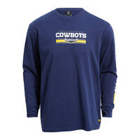 Cowboys Men's Long-Sleeve Collegiate Tee0