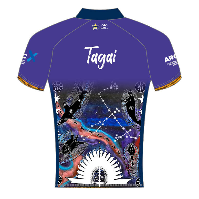 2025 NRL Cowboys House Mens Polo1