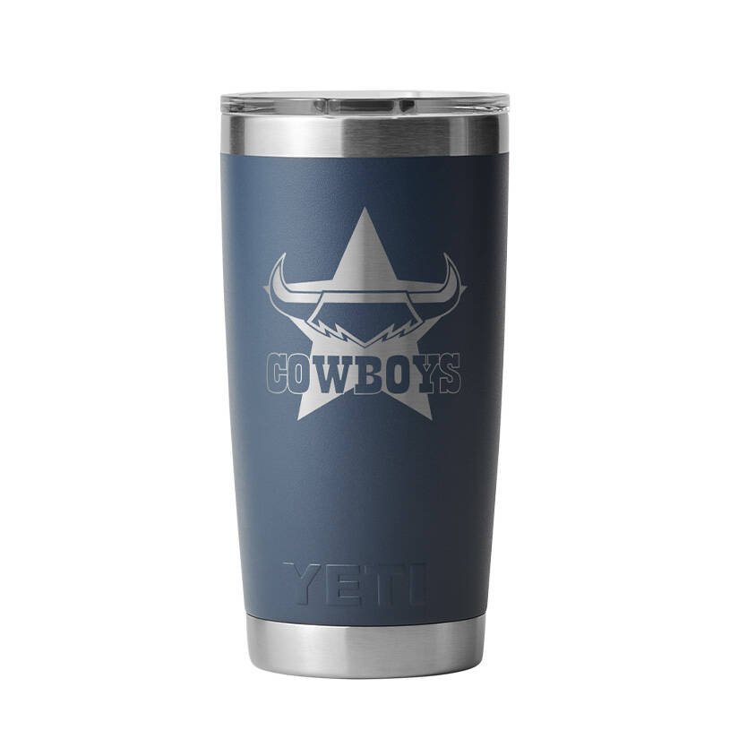 Cowboys YETI Rambler 20oz Tumbler - Navy0