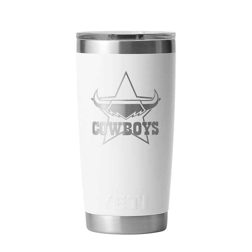 Cowboys YETI Rambler 20oz Tumbler - White0