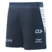 2026 KIDS NRL GYM SHORTS - CHARCOAL0
