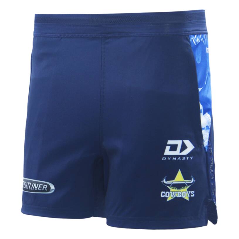 2026 KIDS NRL GYM SHORTS - NAVY0