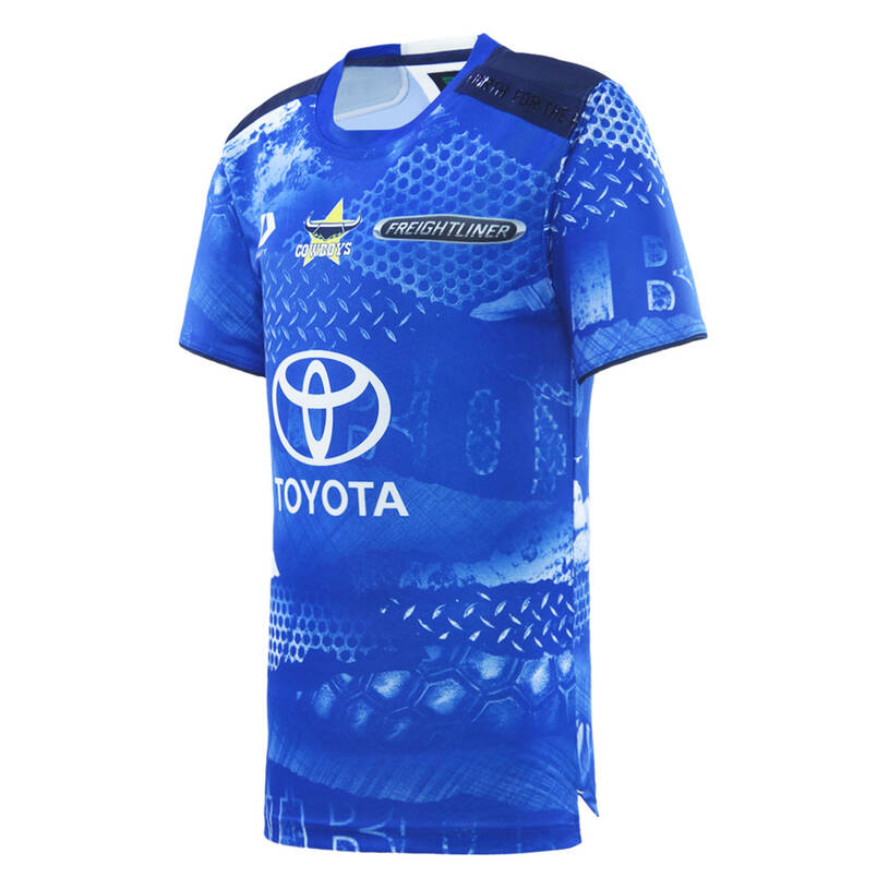 2026 KIDS NRL TRAINING TEE - BLUE1