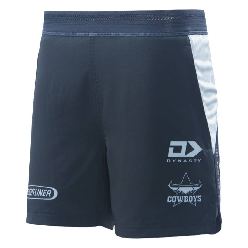2026 MENS NRL GYM SHORTS - CHARCOAL0