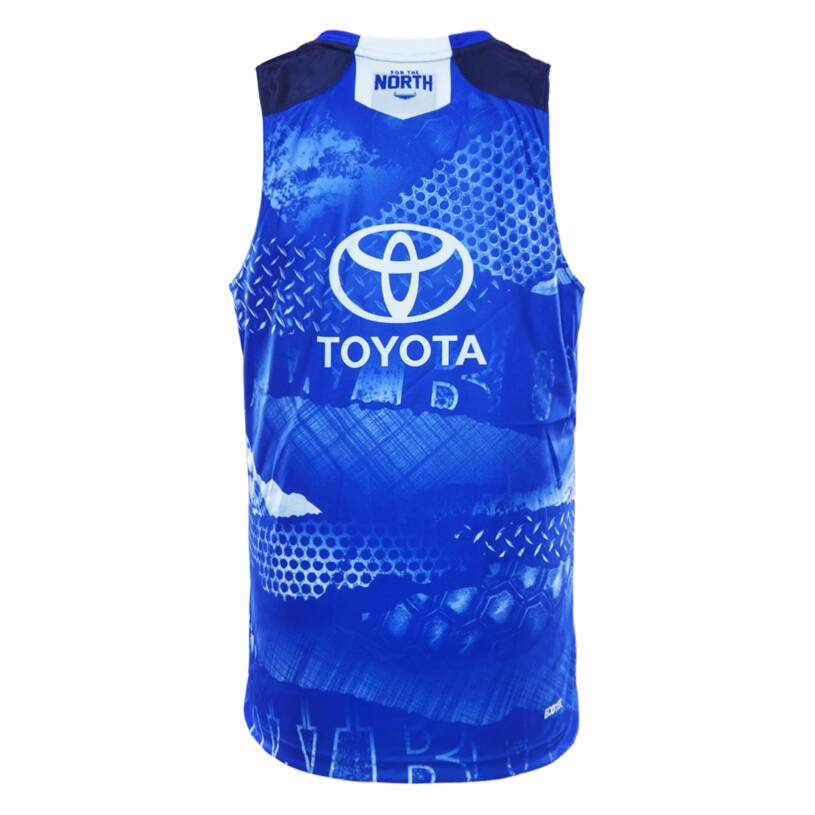 2026 MENS NRL TRAINING SINGLET - BLUE3