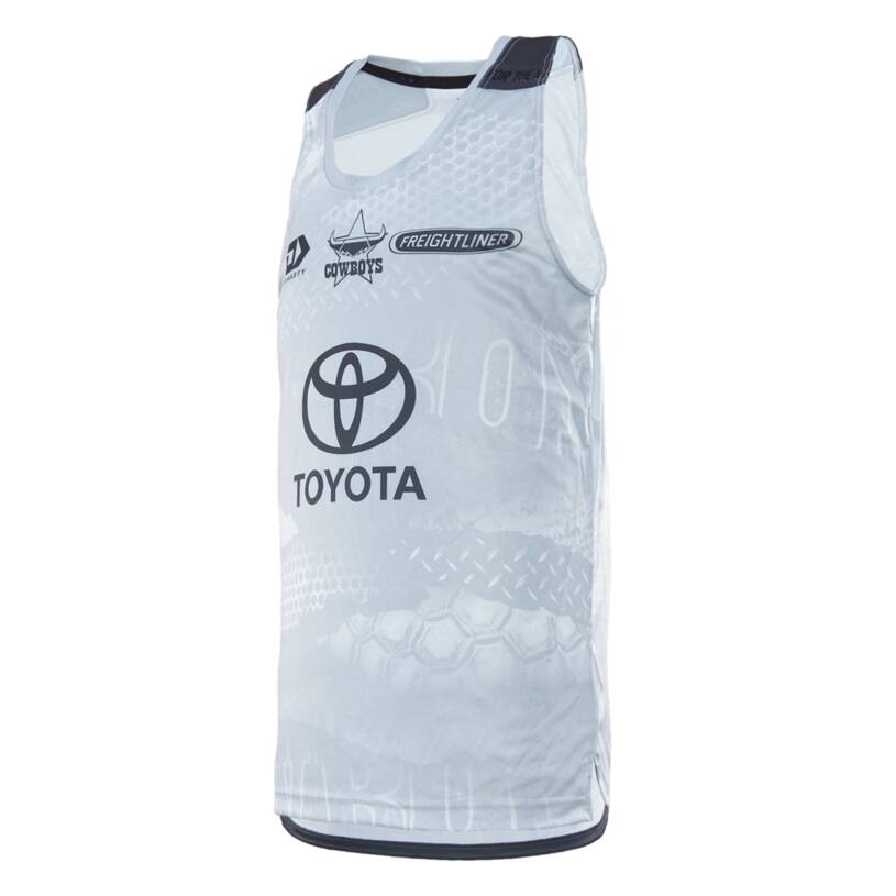 2026 MENS NRL TRAINING SINGLET - GREY1