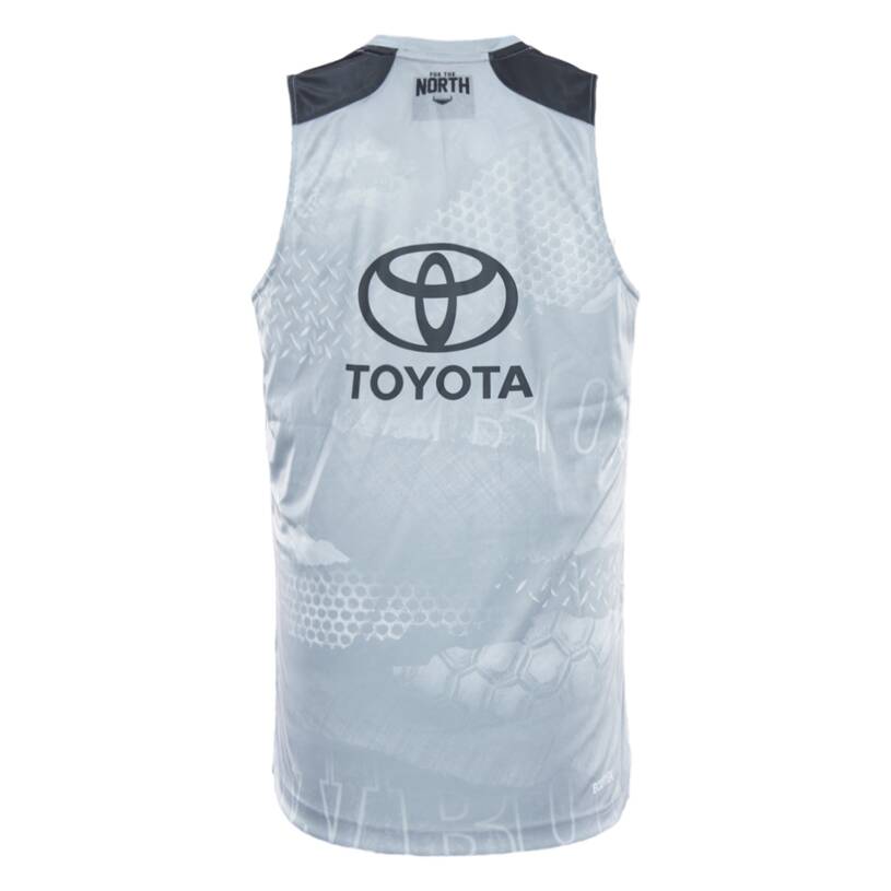 2026 MENS NRL TRAINING SINGLET - GREY3