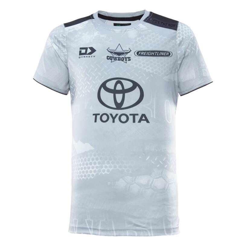2026 MENS NRL TRAINING TEE - GREY0