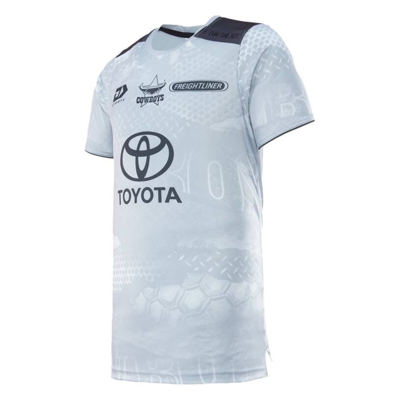 2026 MENS NRL TRAINING TEE - GREY1