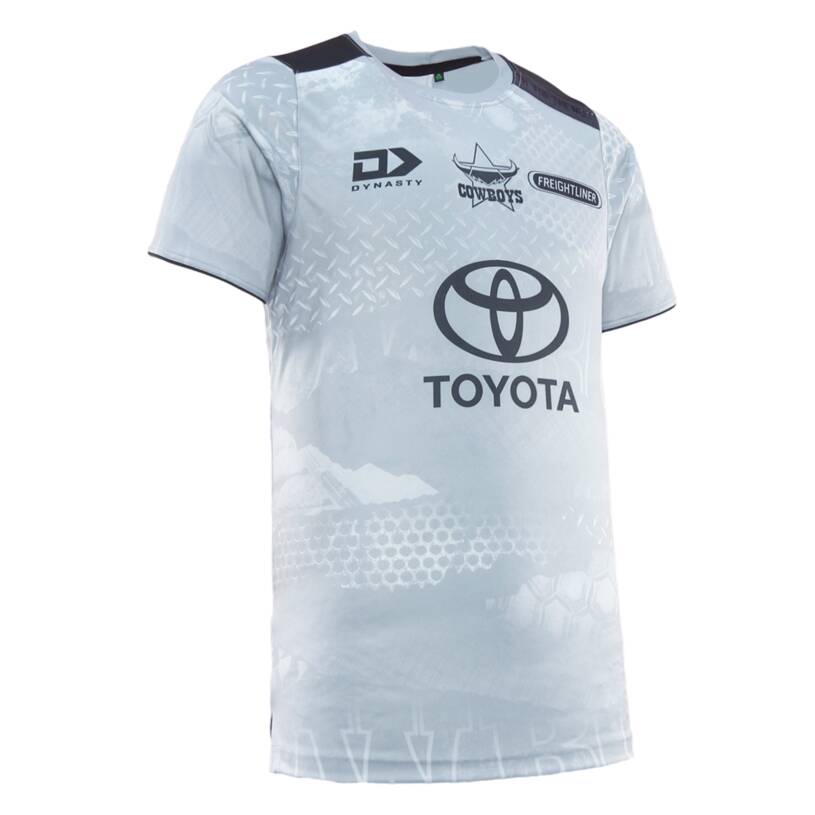 2026 MENS NRL TRAINING TEE - GREY2