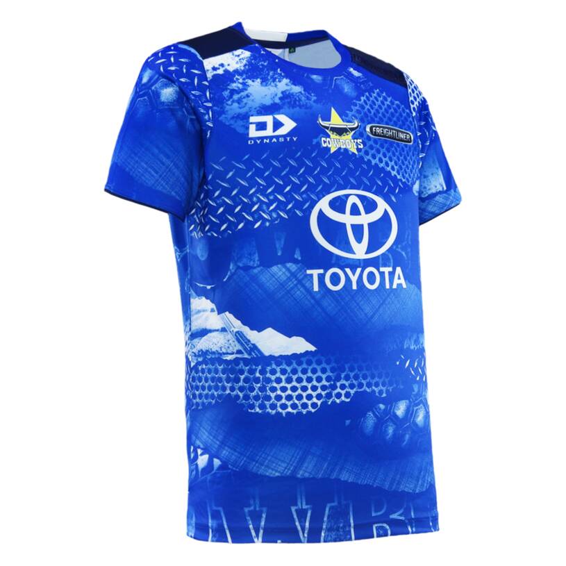 2026 MENS NRL TRAINING TEE - BLUE2