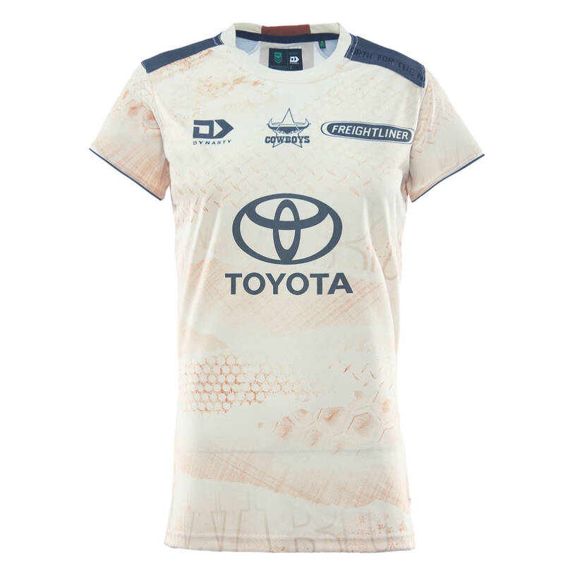 2026 WOMENS NRL COACHES TEE - SAND0