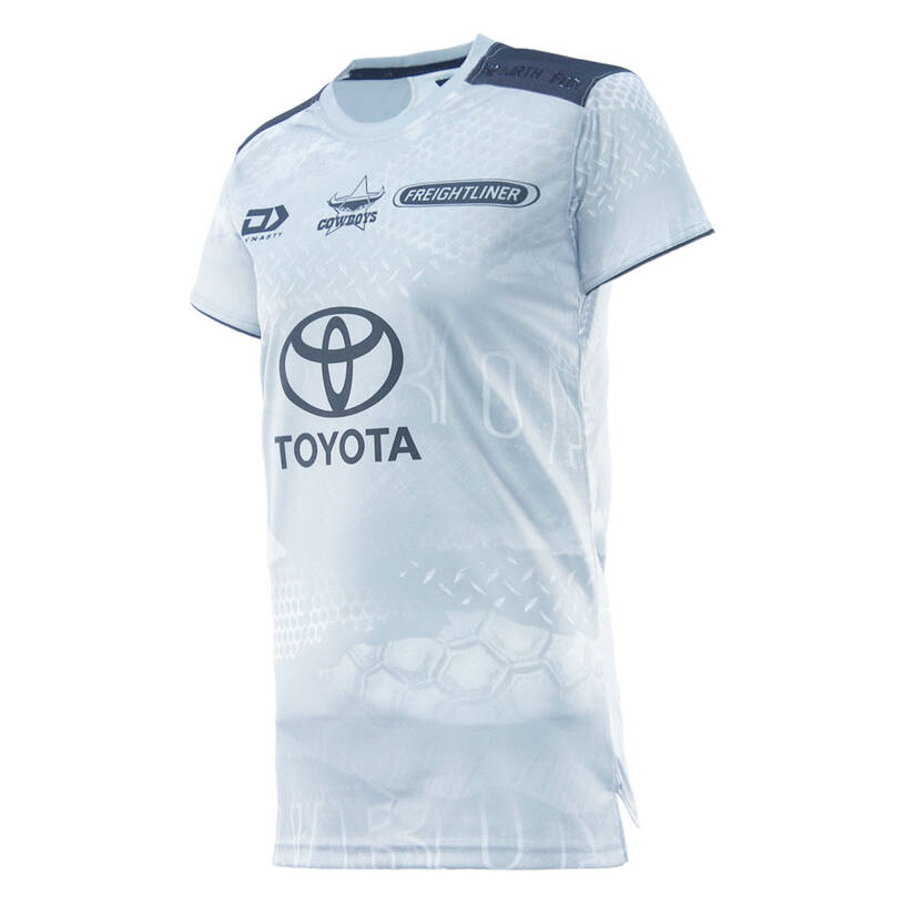 2026 WOMENS NRL TRAINING TEE - GREY1