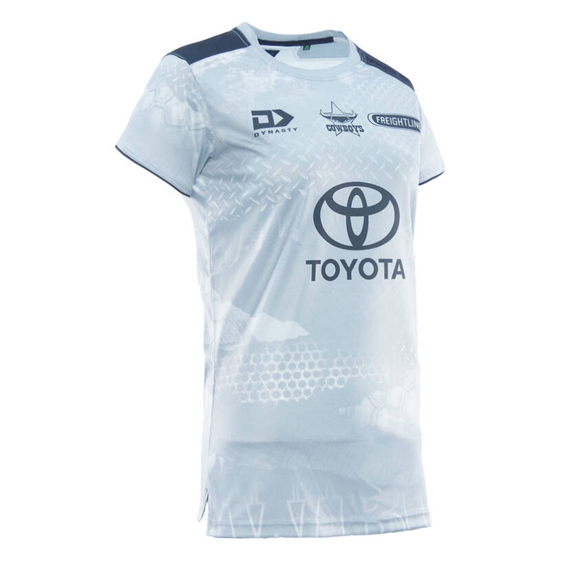 2026 WOMENS NRL TRAINING TEE - GREY2